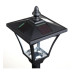 ΦΩΤΙΣΤΙΚΟ ΗΛΙΑΚΟ ΠΛΑΣΤΙΚΟ ΤΕΤΡΑΓΩΝΟ 15x15x25cm LED 3W BLACK