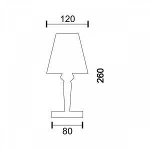 ΦΩΤΙΣΤΙΚΟ ΠΟΡΤΑΤΙΦ ΕΠΑΝΑΦΟΡΤΙΖΟΜΕΝΟ CRYSTAL 2 LED 2W - IP20