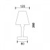 ΦΩΤΙΣΤΙΚΟ ΠΟΡΤΑΤΙΦ ΕΠΑΝΑΦΟΡΤΙΖΟΜΕΝΟ CRYSTAL 2 LED 2W - IP20