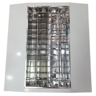 ΦΩΤΙΣΤΙΚΟ ΟΡΟΦΗΣ SLIM T8 ΠΑΡΑΒΟΛΙΚΟ LED 4x60cm - IP20