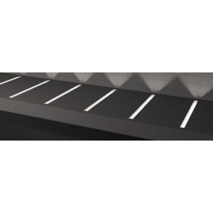 ΦΩΤΙΣΤΙΚΟ LED LINEAR WALL & GROUND RAISE 7.5W - 24V - 3000K - IP67 312mm