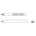 ΦΩΤΙΣΤΙΚΟ ΒΡΑΧΙΟΝΑ STREET ISKRA FIX LED 72W 4000K - IP66