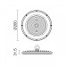 ΦΩΤΙΣΤΙΚΟ ΚΑΜΠΑΝΑ UFO 100W ECO 6000K AC 110-240V IP65