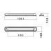 ΦΩΤΙΣΤΙΚΟ ΑΝΤΙΕΚΡΗΚΤΙΚΟ ATEX LED 46W - 4000K - SYMMETRICAL - INOX - IK09 - IP66