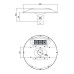 ΦΩΤΙΣΤΙΚΟ ΙΣΤΟΥ ΚΟΡΥΦΗΣ FUTURA SYMMETRIC 90° LED 27W - 3000K - IP66 - IK09