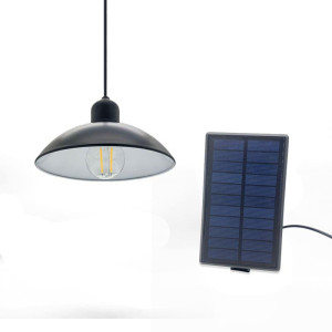 ΦΩΤΙΣΤΙΚΟ ΚΗΠΟΥ ΑΛΟΥΜΙΝΙΟΥ ΜΕ ΚΑΠΕΛΟ Φ15 SOLAR SOLIZE 4W - 2700K - IP64