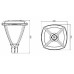 ΦΩΤΙΣΤΙΚΟ ΙΣΤΟΥ ΚΟΡΥΦΗΣ AMENITY LED 100W - 3000K - IP66 - IK09