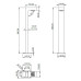 ΦΩΤΙΣΤΙΚΟ ΔΑΠΕΔΟΥ BOLLARD ΕΔΑΦΟΥΣ WANT VERTICAL 80cm - 10W - IP66