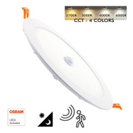 ΦΩΤΙΣΤΙΚΟ LED PANEL ΧΩΝΕΥΤΟ OSRAM CHIP SELECTABLE 24W – 20W – 16W 4CCT MOTION SENSOR