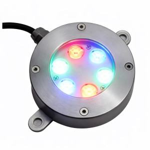 ΦΩΤΙΣΤΙΚΟ ΣΥΝΤΡΙΒΑΝΙΟΥ & ΣΚΑΦΟΥΣ BOAT INOX 304 LED 6x2W - 12V/24V - RGB - IP68