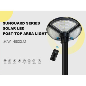 ΦΩΤΙΣΤΙΚΟ ΚΟΡΥΦΗΣ SOLAR UFO LED ECO CCT 30W 4800Lm IP65