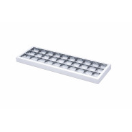 ΦΩΤΙΣΤΙΚΟ ΟΡΟΦΗΣ OSCAR T8 ΠΑΡΑΒΟΛΙΚΟ ELECTRONIC BALLAST 4x36W - IP20