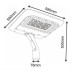 ΦΩΤΙΣΤΙΚΟ ΚΟΡΥΦΗΣ SOLAR AFRICA LED 60W IP65 72AH/3.2V, LiFePO4