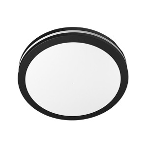 ΦΩΤΙΣΤΙΚΟ ΟΡΟΦΗΣ DONUT ROUND 30 BLACK LED 30W - CCT