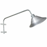 ΦΩΤΙΣΤΙΚΟ TOIXOY ME ΒΡΑΧΙONA ΤΥΠΟΥ ΔΕΗ 70cm Ε40 ΑΒΑΦΟ ΑΛΟΥΜΙΝΙΟ