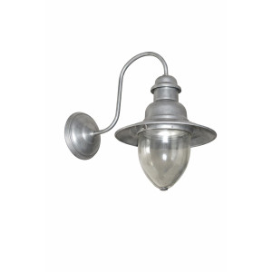 ΦΩΤΙΣΤΙΚΟ TOIXOY ΠΥΡΟΦΑΝΙ ΑΛΟΥΜΙΝΙΟΥ Φ25 GLASS 100W - IP44