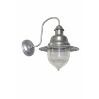 ΦΩΤΙΣΤΙΚΟ TOIXOY ΠΥΡΟΦΑΝΙ ΑΛΟΥΜΙΝΙΟΥ Φ35 GLASS 100W - IP44