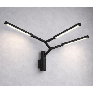 ΦΩΤΙΣΤΙΚΟ ΙΣΤΟΥ ΚΟΡΥΦΗΣ ALBERO WALL 3 LED 36W - IP65