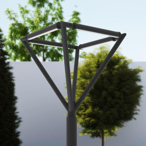 ΦΩΤΙΣΤΙΚΟ ΙΣΤΟΥ ΚΟΡΥΦΗΣ ALBERO SQUARE LED 60W - IP65
