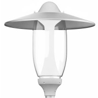 ΦΩΤΙΣΤΙΚΟ ΙΣΤΟΥ ΚΟΡΥΦΗΣ AURIS LED 20W 4000K - INOX - IP66