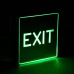 ΦΩΤΙΣΤΙΚΟ ΑΣΦΑΛΕΙΑΣ ΜΕ ΕΝΔΕΙΞΗ EXIT - ΑΛΟΥΜΙΝΙΟ