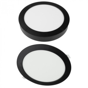 LED PANEL ΟΡΟΦΗΣ - ΨΕΥΔΟΡΟΦΗΣ ΣΤΡΟΓΓΥΛΟ ECOLIGHT 24W - CCT - 2200Lm - IP20