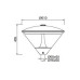 ΦΩΤΙΣΤΙΚΟ ΙΣΤΟΥ ΚΟΡΥΦΗΣ PAVILION LED ROUND SMD 80W IK09 IP66