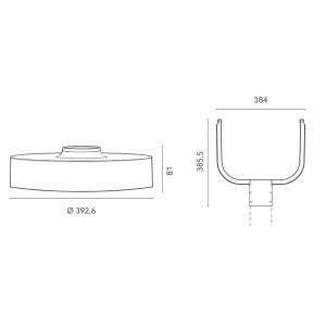 ΦΩΤΙΣΤΙΚΟ ΙΣΤΟΥ ΚΟΡΥΦΗΣ GIOTTO LED 30W 4000Κ IP66 - ENEC