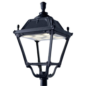 ΦΩΤΙΣΤΙΚΟ ΙΣΤΟΥ ΦΑΝΑΡΙ ΚΟΡΥΦΗΣ ELIA LED PLASTIC 80W - 4000K - IP55