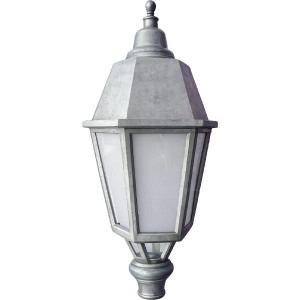 ΦΩΤΙΣΤΙΚΟ ΙΣΤΟΥ ΦΑΝΑΡΙ ΚΟΡΥΦΗΣ HEXAGON GIANT 95cm ΑΤΜΩΝ ΝΑΤΡΙΟΥ / HQI 70W - E27 - IP65