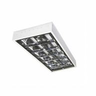 ΦΩΤΙΣΤΙΚΟ ΟΡΟΦΗΣ OSCAR T8 ΠΑΡΑΒΟΛΙΚΟ LED 2x60cm - IP20