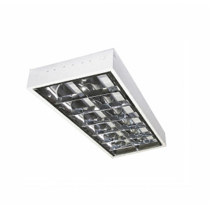 ΦΩΤΙΣΤΙΚΟ ΟΡΟΦΗΣ OSCAR T8 ΠΑΡΑΒΟΛΙΚΟ LED 2x60cm - IP20