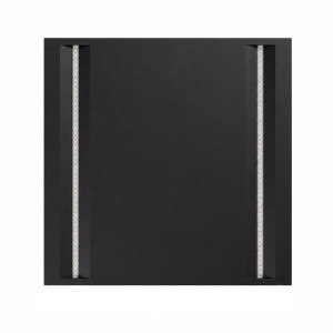 ΦΩΤΙΣΤΙΚΟ ΟΡΟΦΗΣ ΣΧΟΛΕΙΩΝ & ΓΡΑΦΕΙΩΝ UNIVERSITY LED 40W - 3CCT - BLACK - 600x600mm - IP20