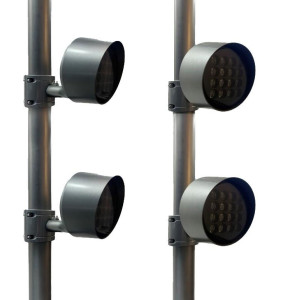 ΦΩΤΙΣΤΙΚΟΣ ΙΣΤΟΣ ARKOS POLE 3 7m LED 4x100W - 4x12000Lm - ONE SIDE - IP66