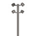 ΦΩΤΙΣΤΙΚΟΣ ΙΣΤΟΣ EAGLE 4m LED 4x35W - DOUBLE SIDE - IP66