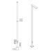 ΦΩΤΙΣΤΙΚΟΣ ΙΣΤΟΣ SMART VERTICAL 5.5m SINGLE LED 40W - IP66