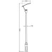 ΦΩΤΙΣΤΙΚΟΣ ΙΣΤΟΣ CARPET 70W - CERAM - E27 - IP65
