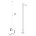 ΦΩΤΙΣΤΙΚΟΣ ΙΣΤΟΣ SMART VERTICAL 2.5m LED 40W - IP66