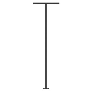 ΦΩΤΙΣΤΙΚΟΣ ΙΣΤΟΣ SMART VERTICAL 5.5m DOUBLE LED 2x40W - IP66