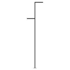 ΦΩΤΙΣΤΙΚΟΣ ΙΣΤΟΣ SMART VERTICAL 5.5m DOUBLE LED 2x40W - IP66