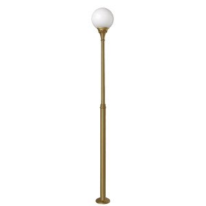 ΙΣΤΟΣ ΚΟΛΩΝΑ ΟΡΕΙΧΑΛΚΙΝΗ 3.00Μ BALL 60W - E27 - IP65
