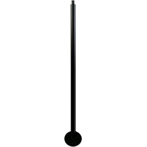 ΙΣΤΟΣ ΧΑΛΥΒΔΙΝΟΣ 6m Φ60 TUBO GREEN LABEL 3.6mm ΙΣΙΑ ΣΩΛΗΝΑ ΒΑΣΗ Φ200x200x8mm