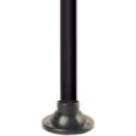 ΚΟΛΩΝΑΚΙ POLYCARBONATE ΥΠΟΔΟΧΗΣ Φ60 - 0.5m - BLACK