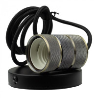 Κρεμαστό φωτιστικό οροφής 2m E27 Χάλκινο - ECO LIGHT SZ61100