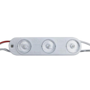 LED SMD SIGN MODULE ABS 12VDC 1.2W 4000K 190LM IP65 170° 79x19x10.5MM 3x2835 5YRS(20PCS STRING)