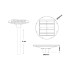 LED SOLAR URBAN LUMINAIRE CENTURY 20W 4000K IP65
