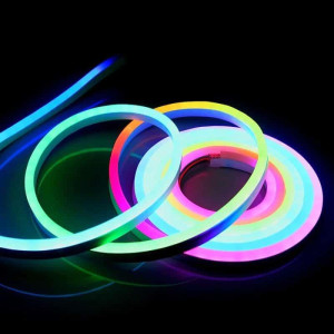 ΛΩΡΙΔΑ LED NEON FLEX 8W - RGB - 230V - Φ8 - IP66