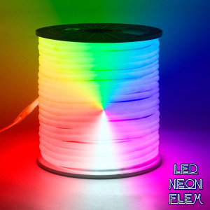 ΛΩΡΙΔΑ LED 360° NEON FLEX 18W - RGB - 230V - Φ13 - IP68