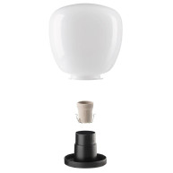 ΜΠΑΛΑ ΑΘΡΑΥΣΤΗ ΑΚΡΥΛΙΚΗ ANFORA Φ30 OPAL ΜΕ ΒΑΣΗ - E27 - 100W
