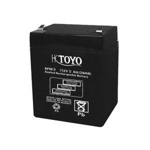 ΜΠΑΤΑΡΙΑ AGM TOYO 12V DC - 5Ah